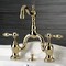 Kingston Brass KS7972TAL Bridge Bathroom Faucet, Polished Brass KS7972TAL - alternate 3
